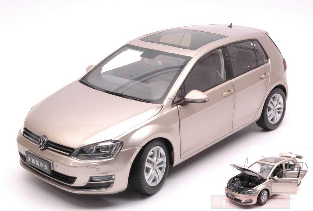 PAUDIMODEL PD2280GL VW Golf VI TSI 2012 Metallic Gold 1:18 MODELLINO DIE CAST kompatibel mit