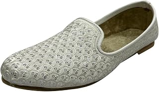 Punjabi Jutti for Men Sherwani Shoes Ethnic Mojaris for Men Handmade Indian Wedding Juti