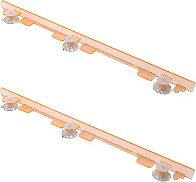 Guidelines4Quilting Finger Guards for Quilting - 2 per pkg Create a 1/2-inch Secure Barrier on Rulers for Quilting and Sewing While Rotary Cutting. Made in USA"