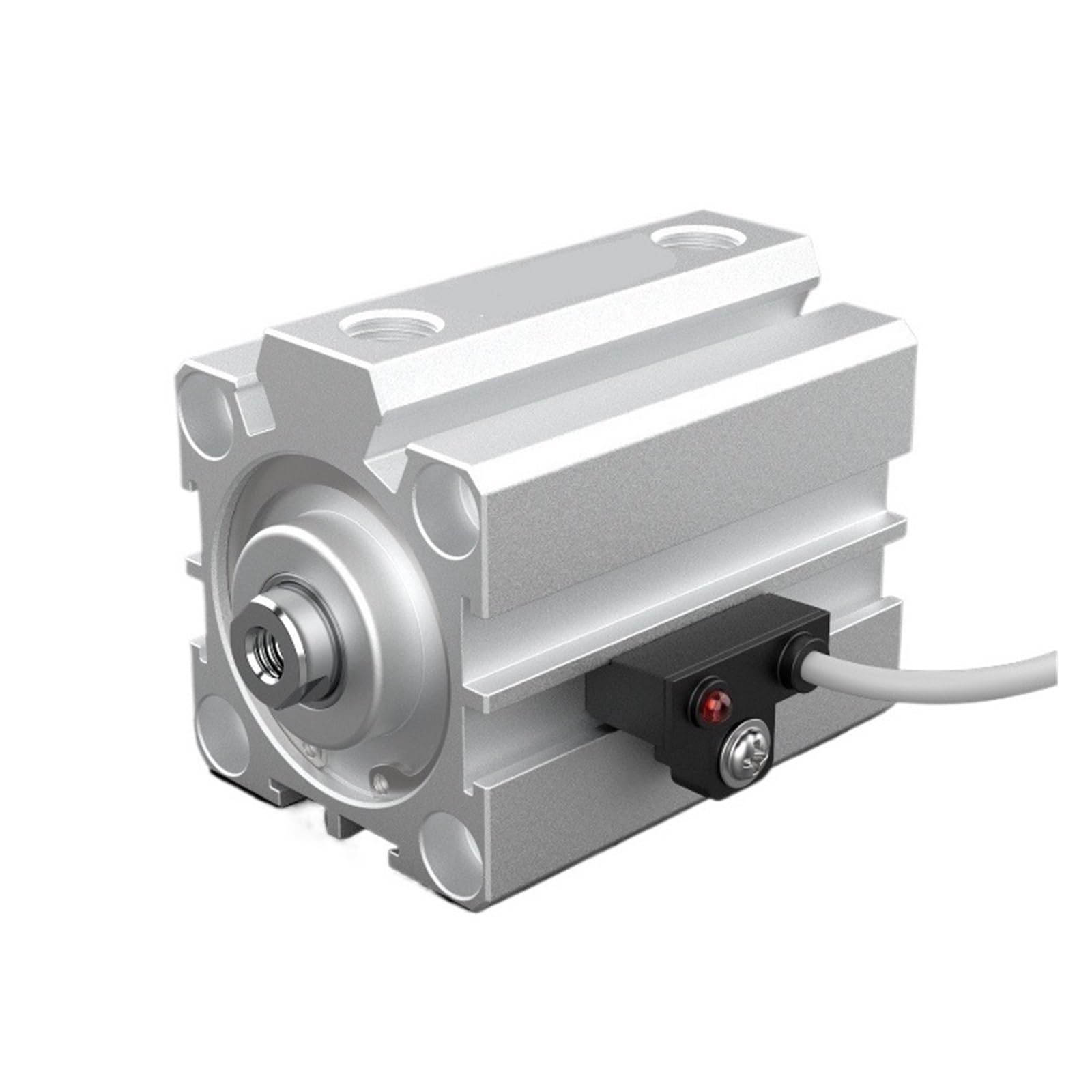 DEBLAN Cilindro neumático SDA63X40-S, Carrer 40 mm, Empuje 155 kg, Cilindro Delgado magnético para accionamiento y Control del Movimiento mecánico en automatización Industrial