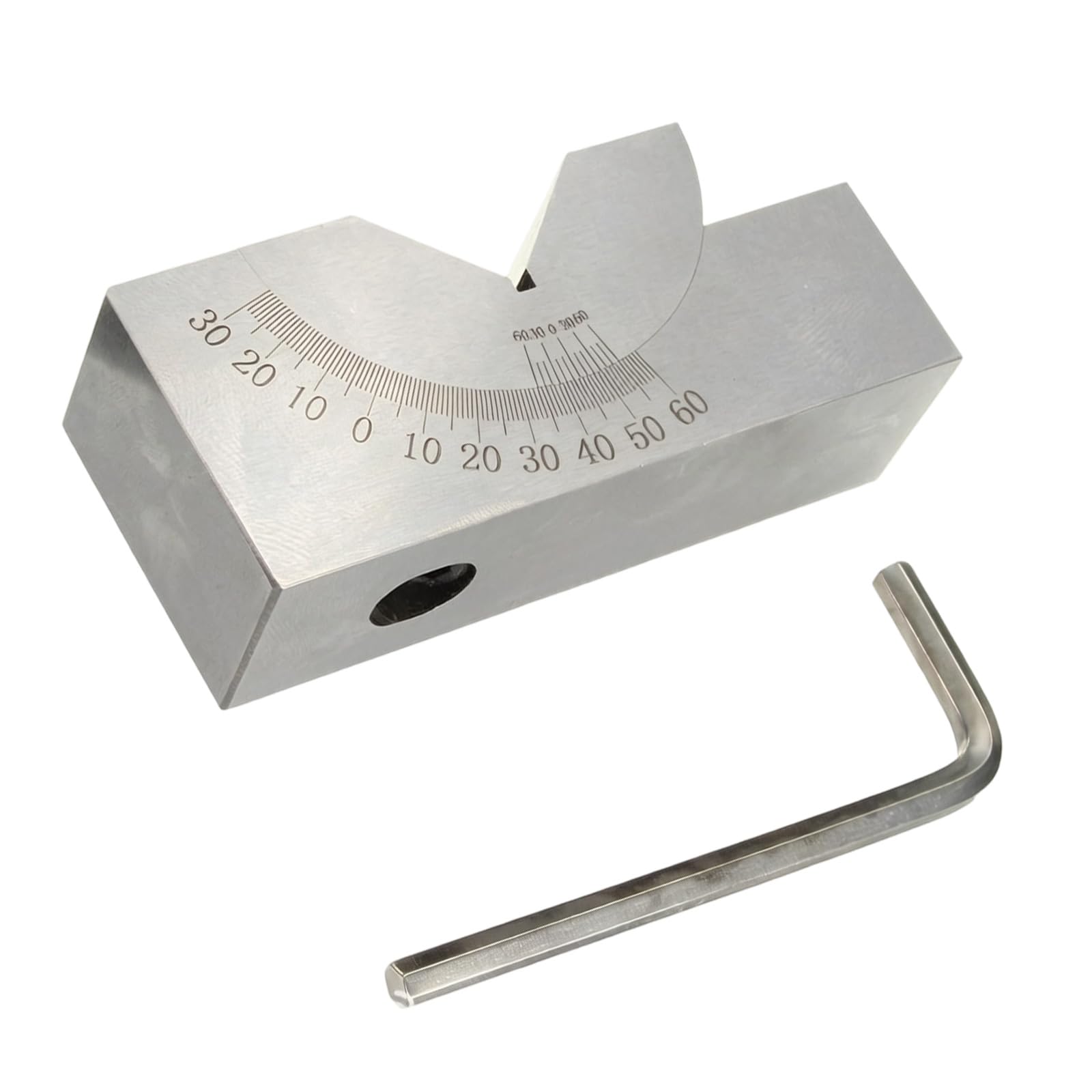 Furniture Installation Degree Gauge AP25 Steel Measuring Tool with Engraved Scale for Home Woodworking and Workshop Setup Alignment Adjustable Angles V Block Milling Gauge Set