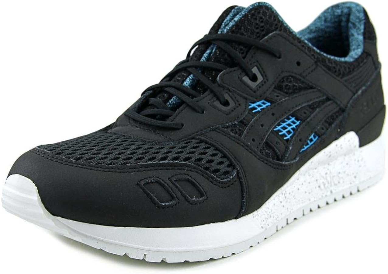 Amazon.com | ASICS Mens Gel-Lyte-III Black Black Black Size 11