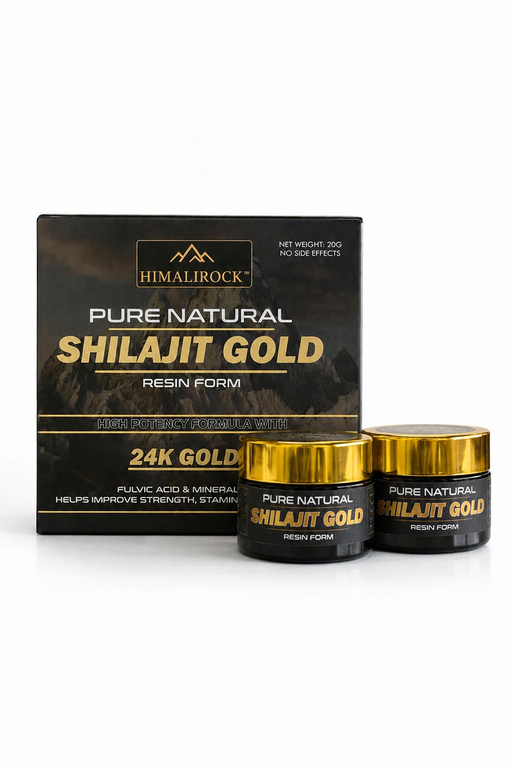 Shilajit Gold Resin 20g Premium Herbal Supplement Traditional Wellness Formula Resin Form Pack of 2-image-30