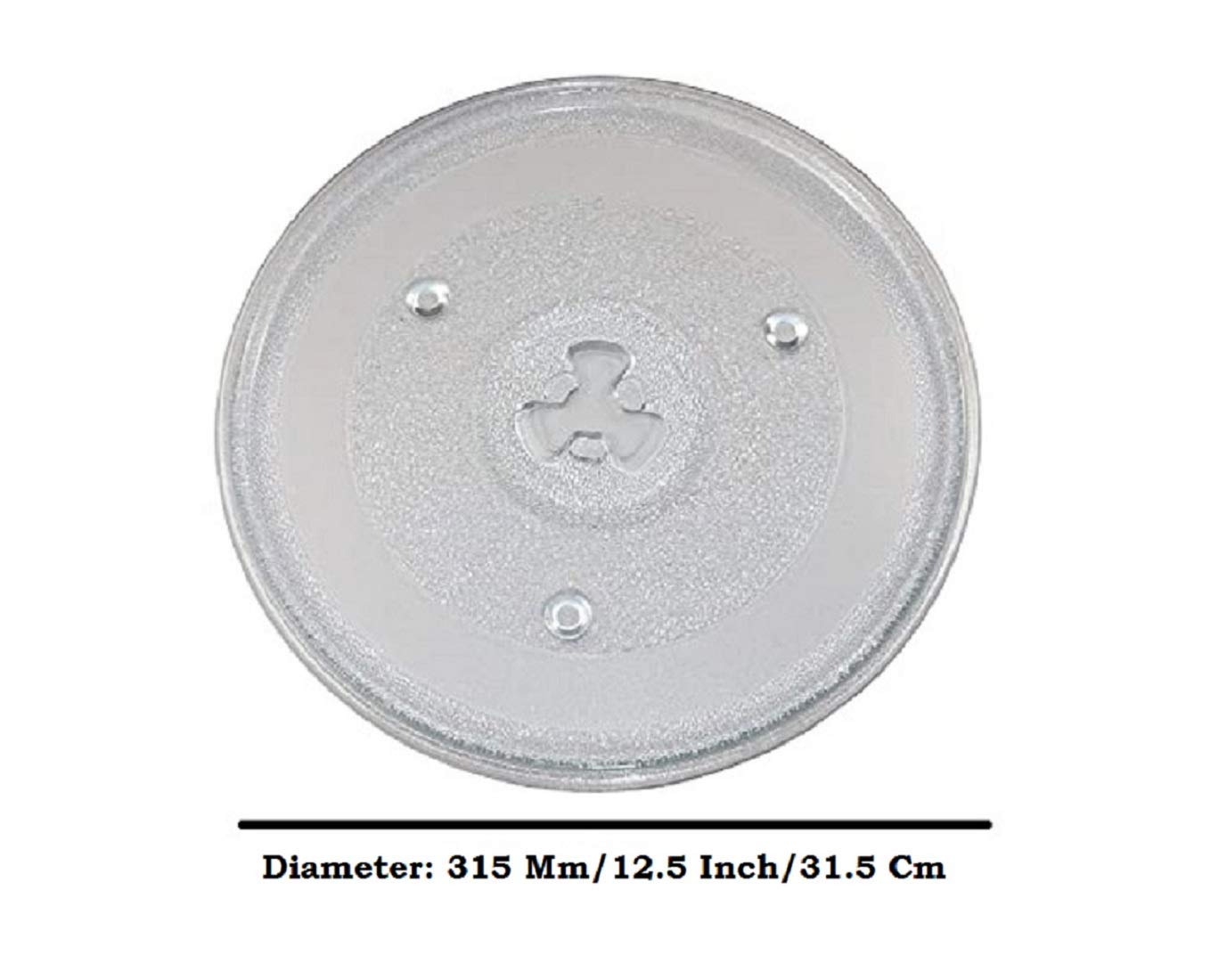 Microwave Glass Turntable Plate - 12.5 Inch -2