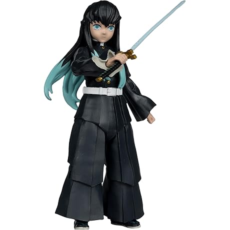 McFarlane Toys - Demon Slayer Muichiro Tokito 7" Action Figure: Anime and Manga