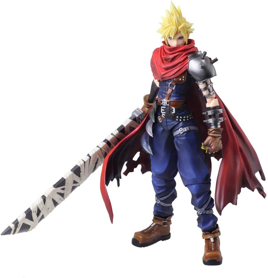 Last level - Final Fantasty Bring Cloud Variant Figure 18 Cm Action Dolls, Multicolor (FXFFBAZZZ02)