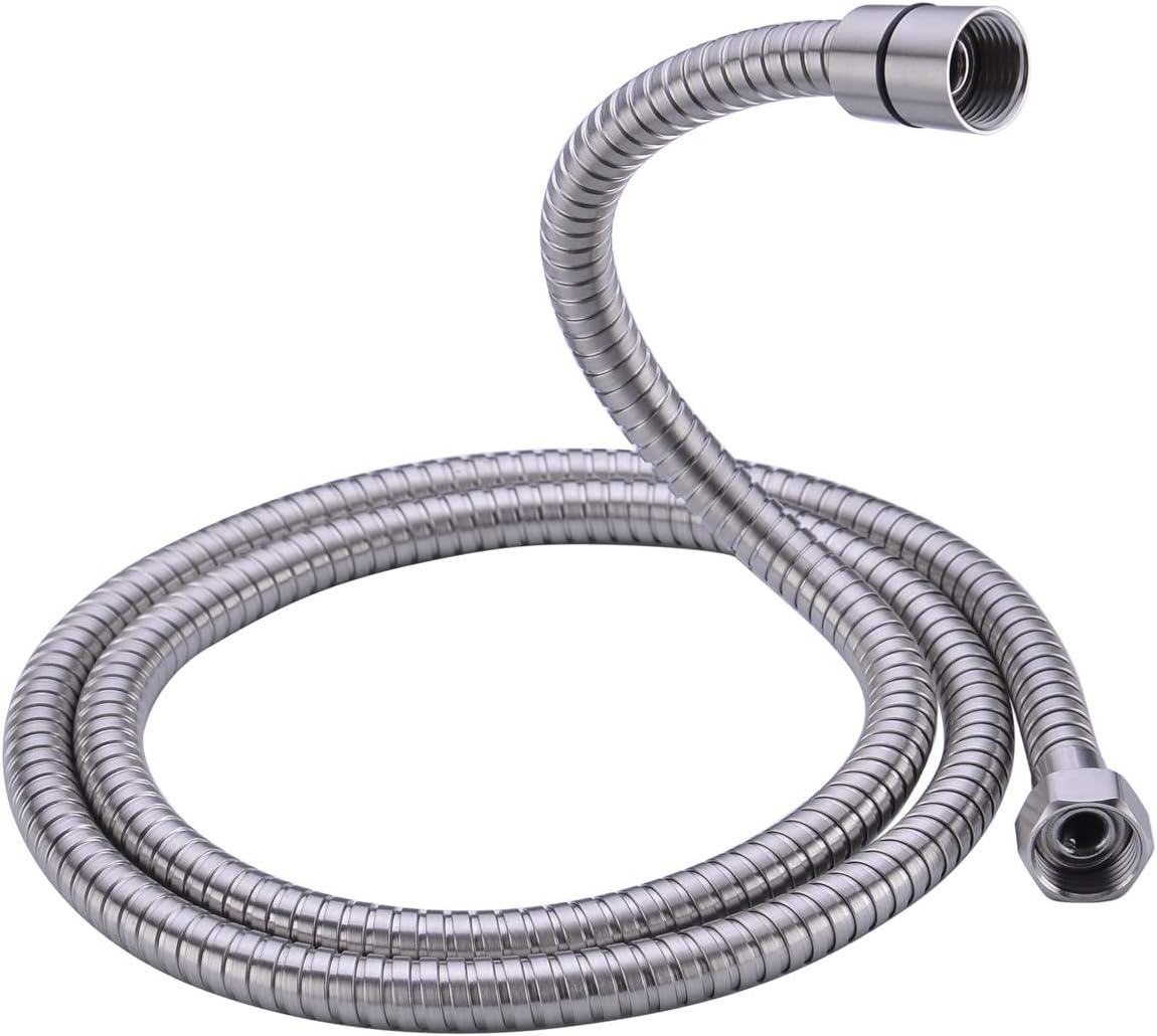 GORDEE Bathroom Shower Hose 59 inches SUS304 Stainless Steel Handheld ...
