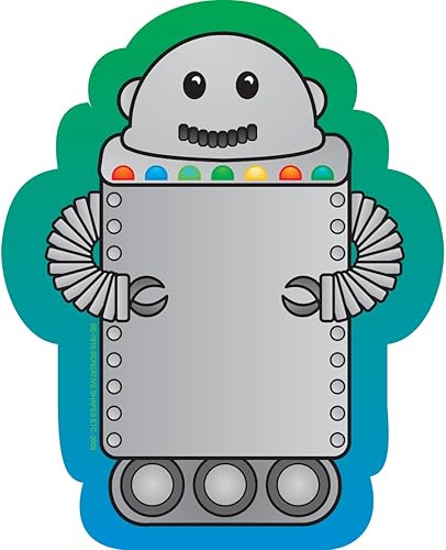 SHAPES ETC. Mini Bloc de notas robot