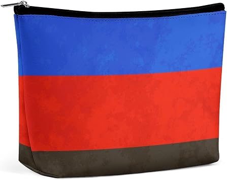 Lightweight Toiletry Make Up Bag Polyamorous Pride Flag Brushes Storage Pouch Makeup Zipper Case Cosmetic Bag for Women
