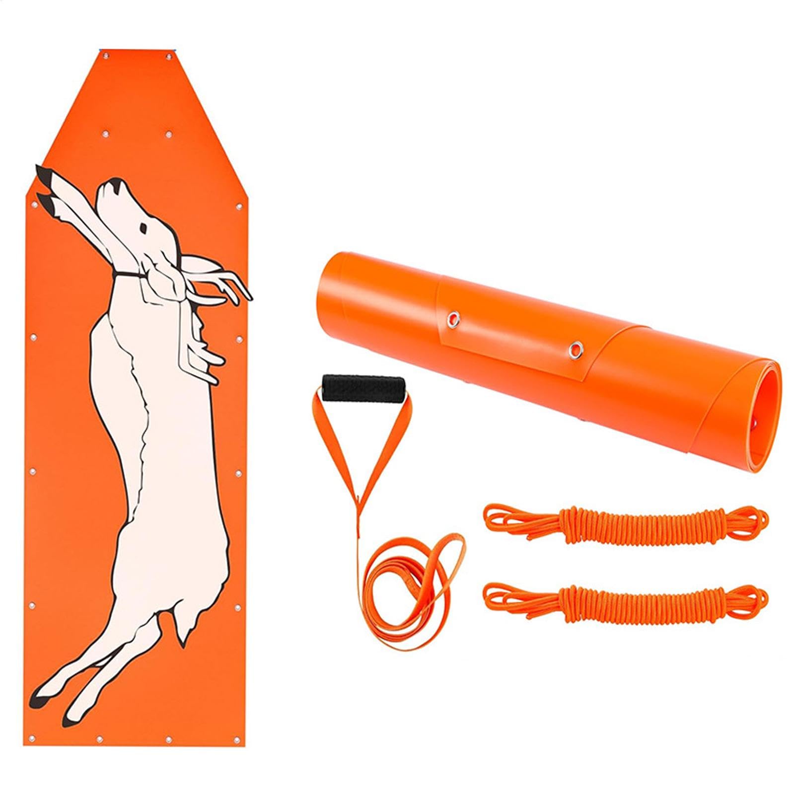 Slitta per pesci ghiacciati - Carro di traino di cervi, slittini da disegno con Bucks | Carrelli antilope resistenti agli strappi, corda da traino per cervi in PVC Accessori da caccia per il trasporto