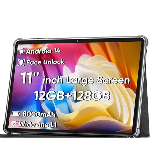 Amazon.com : COLORROOM 2026 Android 16 Tablet 11inch, Face Unlock