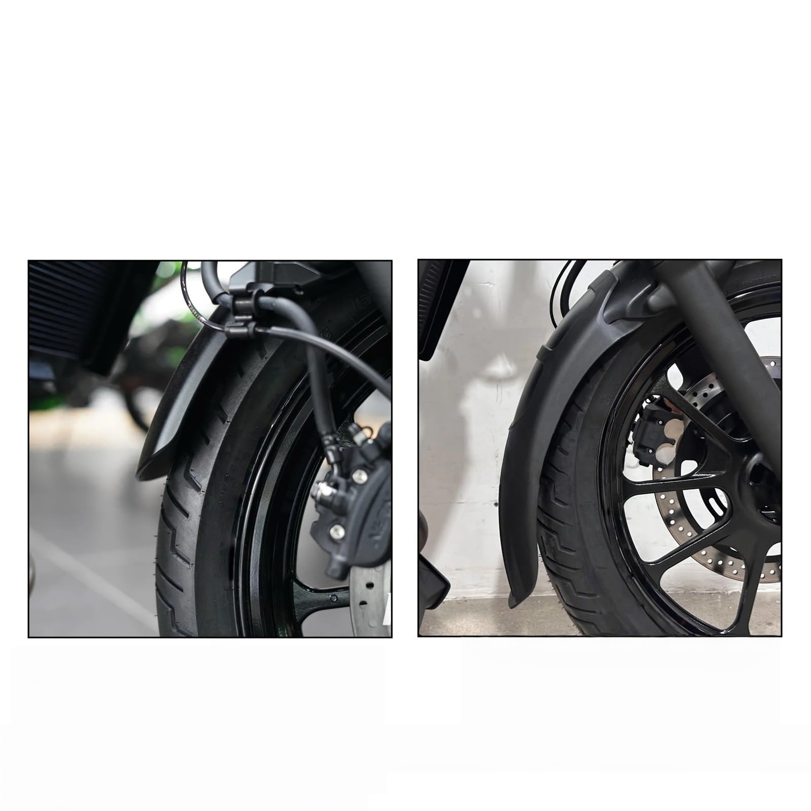 Dla Eliminator 500 SE ABS 2024-2025 przedłużenie błotnika przedniego motocykla Extenda błotnik przedniego koła