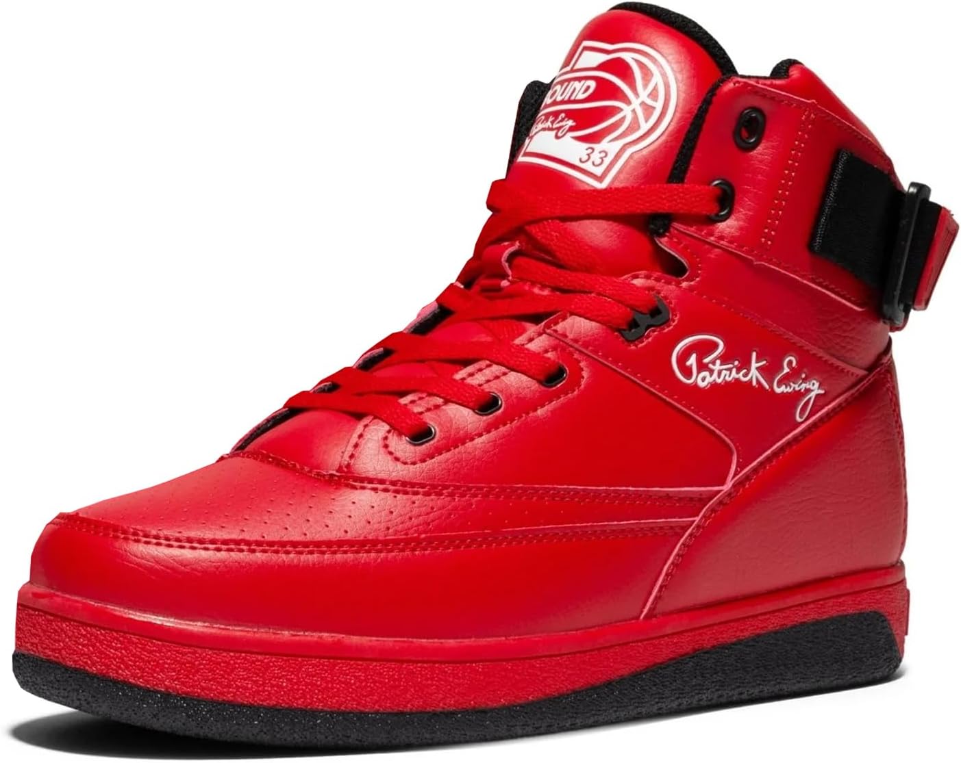 EWING Men's 33 HI x ORION REBOUND Basketball Shoes | Retro 1990 Design Ankle Strap Hybrid Athletic Team Sports Shoes