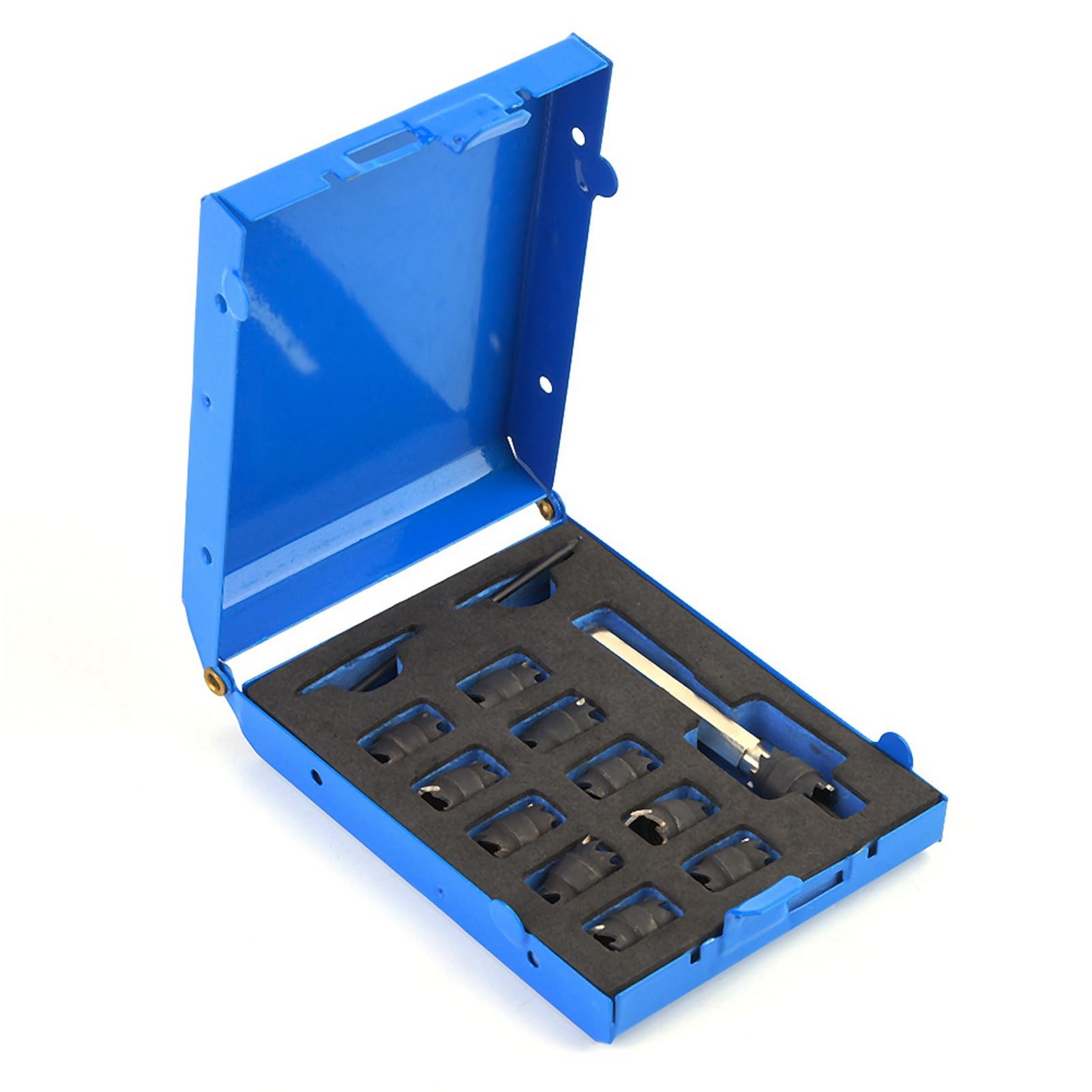 YAOGOHUA 13 Pcs Double Sided Rotary Spot Weld Cutter Drill Bits Hex Shank Removal Tools