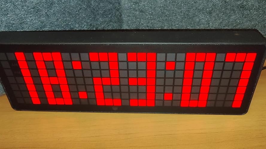 Timer Digitale Palestra 13.2'' Manoive - Cronometro Countdown/Up, Luminosità Regolabile | Con Telecomando - Foto 6