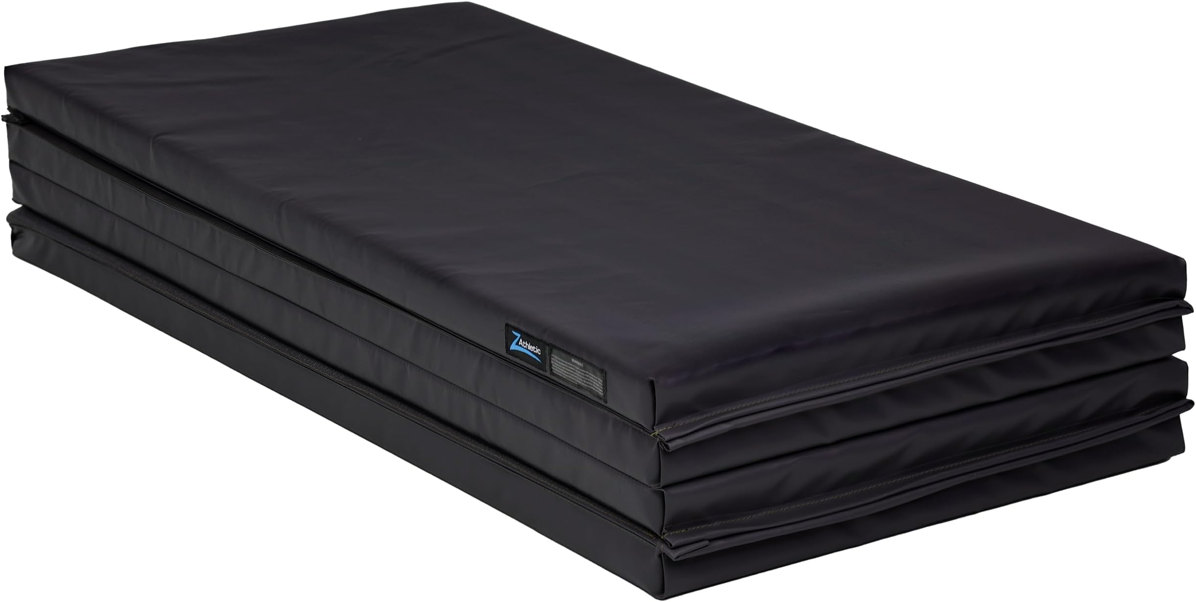 Z Athletic Folding Mat for Gymnastics, Tumbling, Cheerleading, and More, 4 Ft x 8 Ft x 2 In