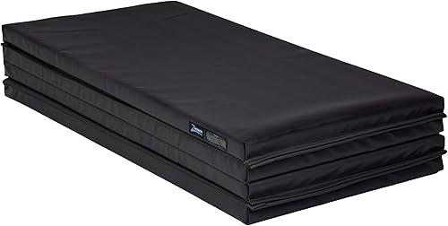 Z Athletic Colchoneta plegable para gimnasia y acrobacia, 4 pies x 8 pies x 2 pulgadas