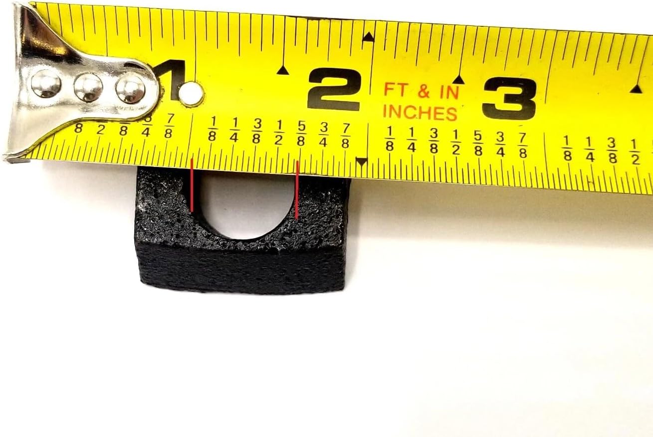 Five (5) Mobile Home Axle Trailer Wheel Rim Clamp Block Wedge Lowboy hub Utility