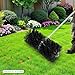 9-Tooth Snow Sweeper Brush for Lawn Mowers – 21.6
