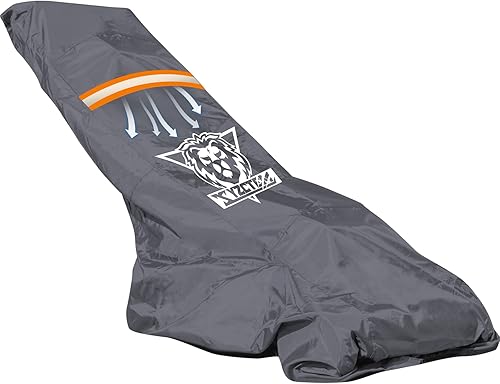 XYZCTEM Cubierta para cortacésped, resistente poliéster 420D Oxford impermeable, cubierta de cortacésped de ajuste universal. Protege contra el