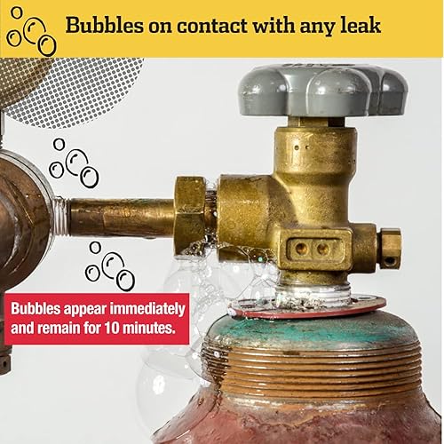 Miniatura 4 de Gasoila LT28 Leak-Tech Gold Detector de fugas de baja temperatura, botella de 1 galón