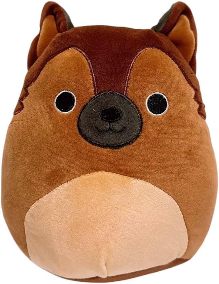Squishmallows 2025 Original 8-Inch Dog Animal Squad Plush - Collectible Soft & Squishy Mini Stuffed Animal Toy - Add to Your Squad - Gift for Kids, Girls & Boys (Mario Dog) | Animal Squad, Collectible, Soft & Squishy, Mini Stuffed Animal Toy