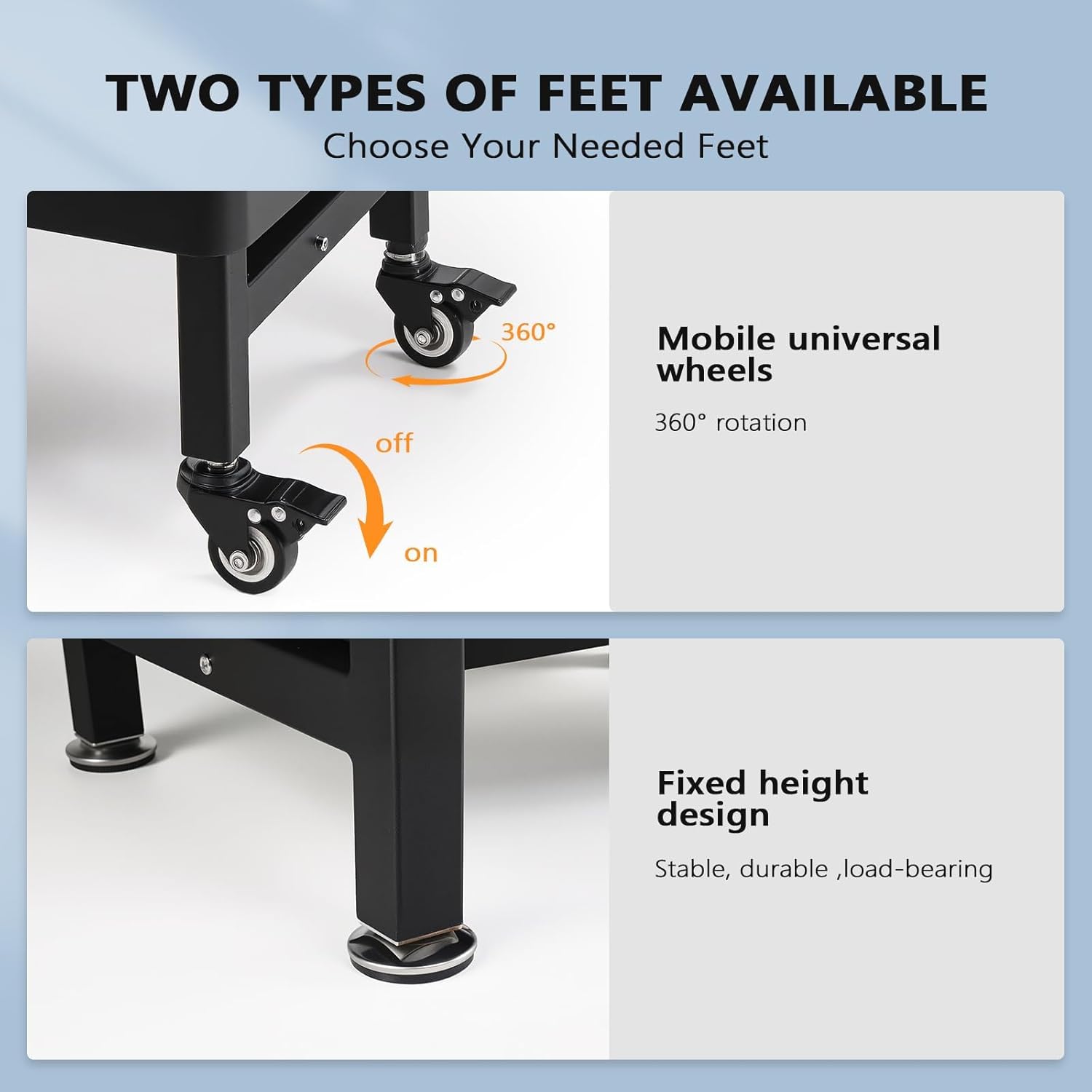 Bonnlo Mobile Mop Sink on Wheels with Lock, 150 Lbs Capacity Commercial Plastic Utility Basin, One-Touch Drain & Retractable Pipe for Restaurant, Hotel, Hospital, Warehouse, 19.7"L x 18.8"W x 22.3"H​