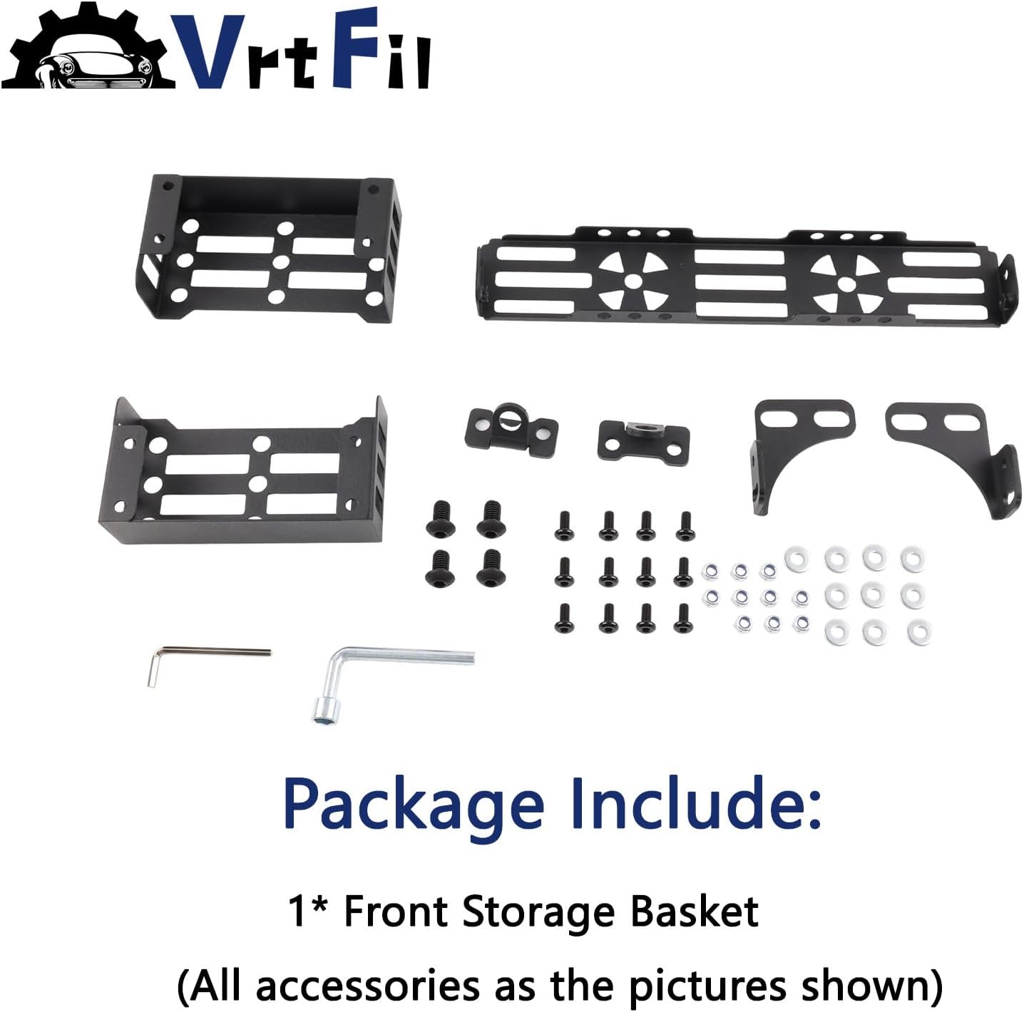 Car Seat Brackets Storage Basket - Universal Molle Panel Organizer Compatible with Toyota Tacoma 4Runner Lexus GX460/GX470 | Tactical Gear Mounting System & Quick Installation for Under Seat Storage