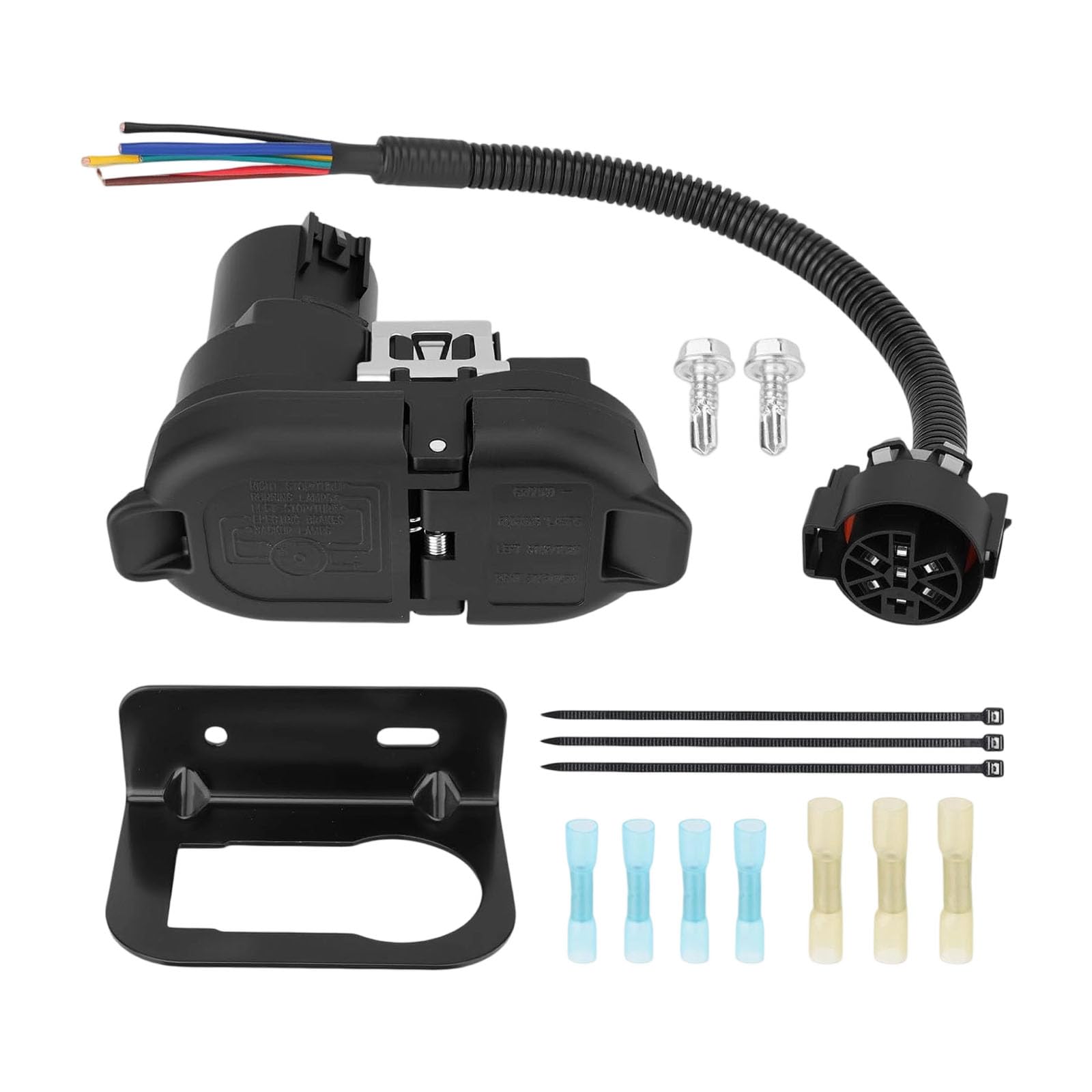 Adaptador de arnés de cableado de Remolque y 4 vías para remolques de Camiones con Enchufe USCAR