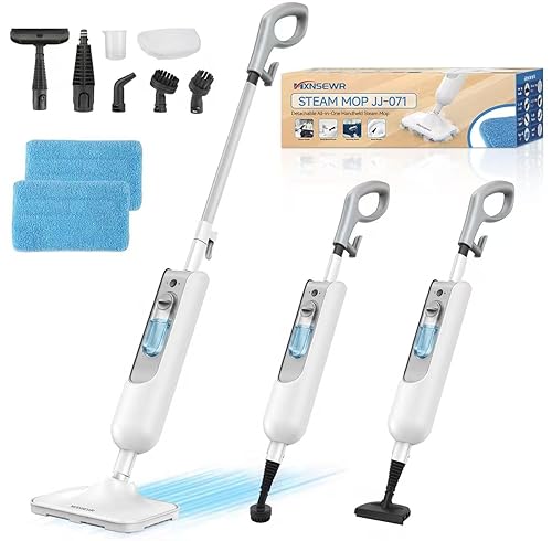 Steam Mop All-in-one Multi-Functional Powerful Steam Cleaner, Handheld Detachable Floor
