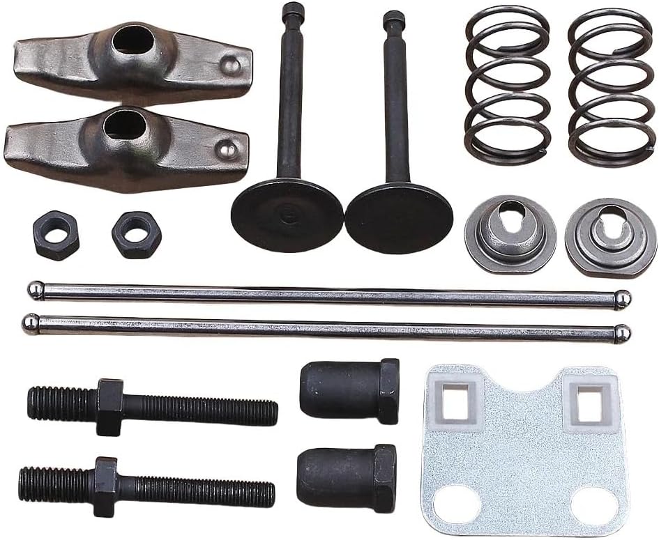 Rocker Arm Push Rod Guide Plate Set Fit for GX160 GX200 5.5HP 6.5HP 168F Generator Water Brush Cutter Machi