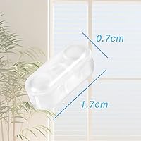 Vista 7 de Paquete de 30 conectores de cadena de bola, varios conectores de cadena de cuentas enrollables, clips de conector de cadena de bola para persianas