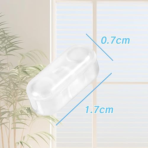 Miniatura 7 de Paquete de 30 conectores de cadena de bola, varios conectores de cadena de cuentas enrollables, clips de conector de cadena de bola para persianas