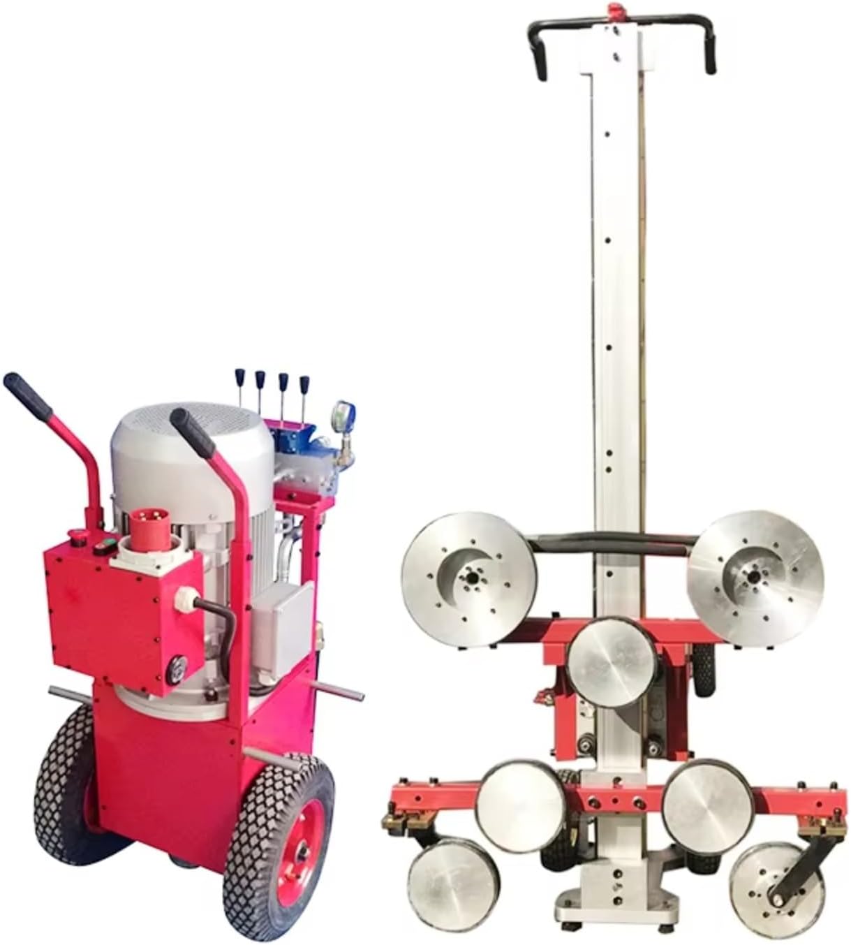 Industrial Hydraulic Wire Saw Cutter – Designed for Heavy Concrete Cutting, Mountain Rock Separation, and Building Foundation Demolition