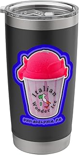 Philly Wooder Ice Funny Philadelphia Slang For Water Ice Stainless Steel Insulated Tumbler