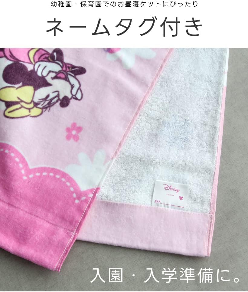 林(Hayashi) バスタオル お昼寝サイズ 約85×115cm きかんしゃトーマス フレンズバッジ KN473100