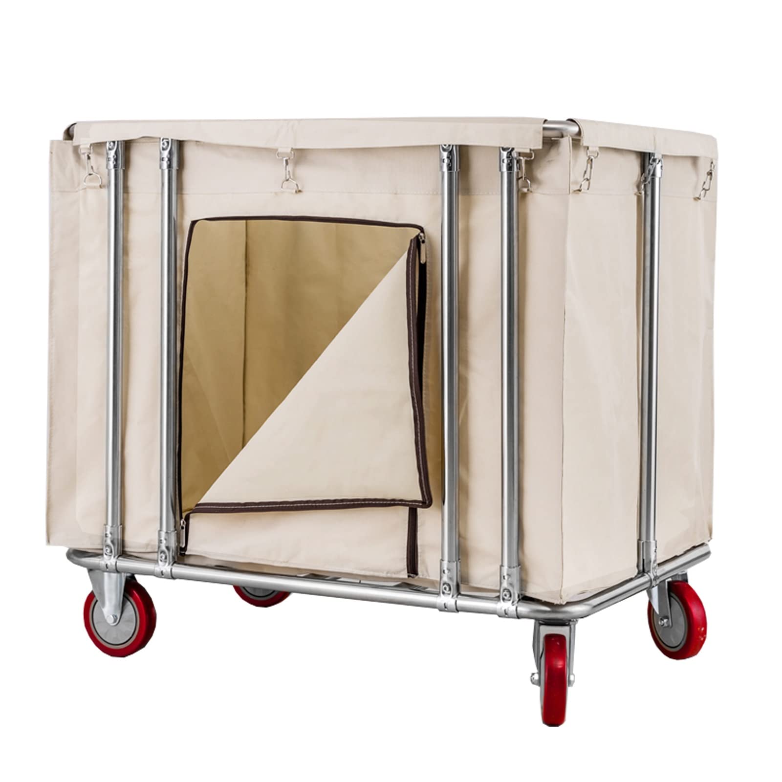 Chariot à linge pour simplifier la collecte des vêtements de toute la famille à la maison