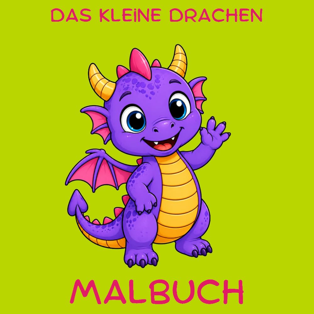 Das kleine Drachen Malbuch