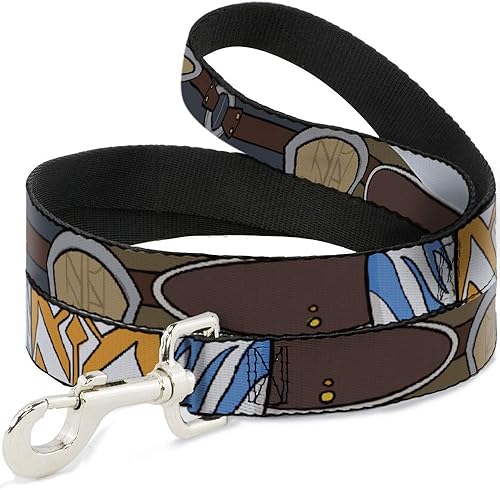 Star Wars - Correa para mascotas, correa para perro, elementos limitadores de Star Wars The Clone Wars Ahsoka Tano, 4 pies de largo 0.5 pulgadas de