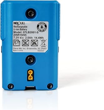 LawnMaster 07LB2001-S 7.2V MAX 2.0Ah Battery & NO-Pull Battery Charger YLS0042-T084045