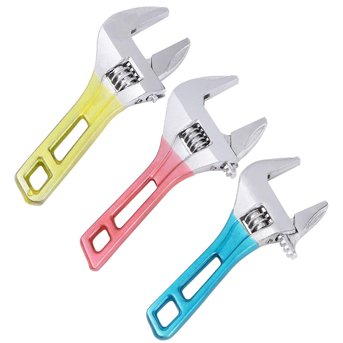 Ratchette Combinaison Spanner Réglable Spanner Célectricité, clé à poignée Courte multifonctionnelle Spanner APPANNER Recherche Red (Ouverture maximale 31 mm) - sans de Singe (Size : 16X6.7cm)