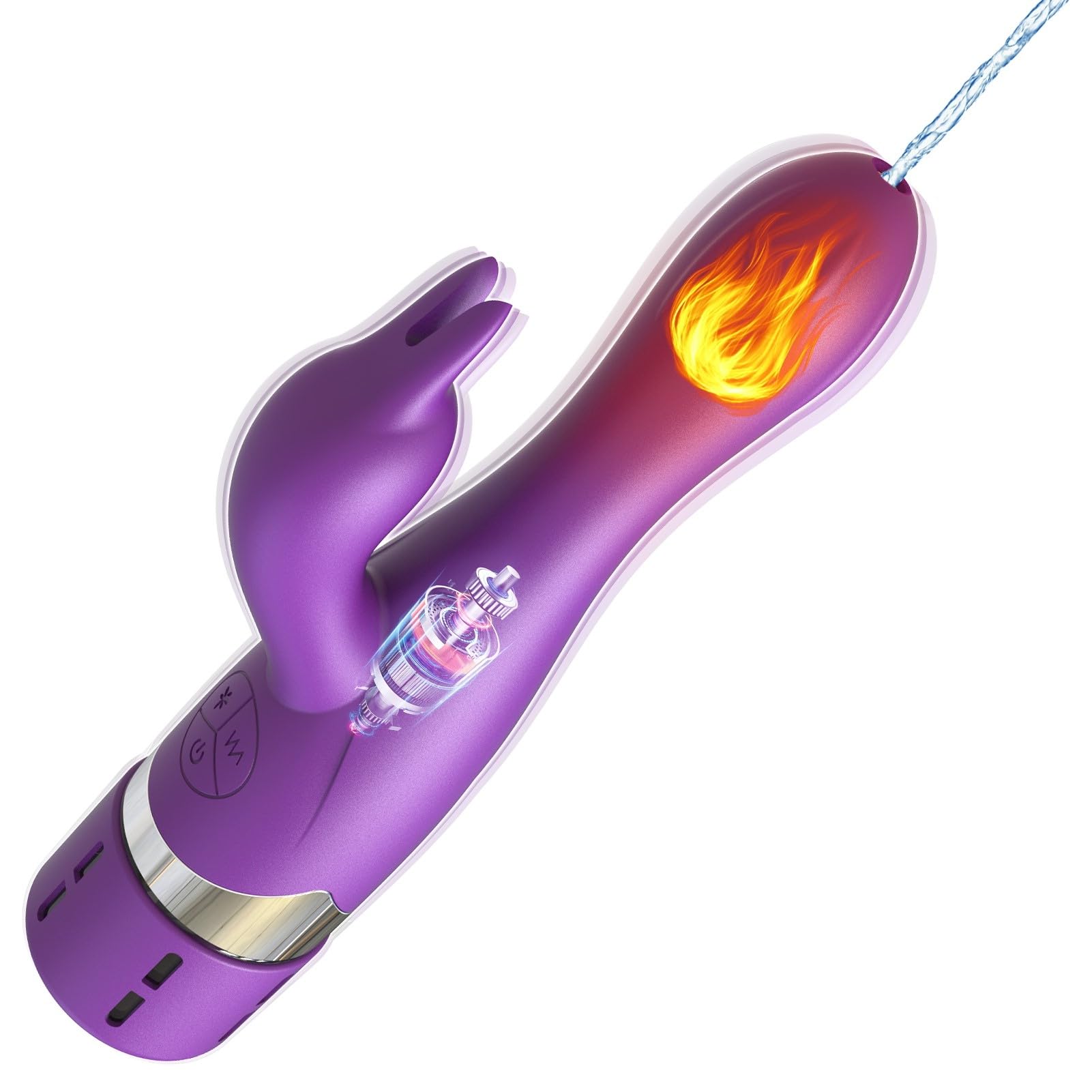 Sex toys male female clitoristor avec fonction d'éjaculation intégrée