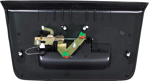 Miniatura 2 de APDTY 92687 Asamblea de manija para portón trasero texturizado negro