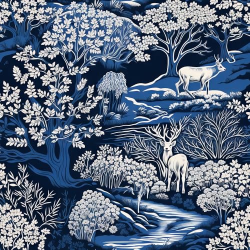 Vinilo decorativo azul 15.7x118 pulgadas para ventana miniatura 7