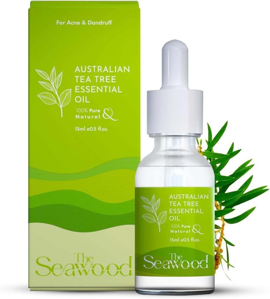 Tea Tree Oil | Tea Tree Essential Oil for Skin | Tea Tree Oil for Hair, & Nail Care | 100% Pure Tea Tree Leaves Oil-15 ml