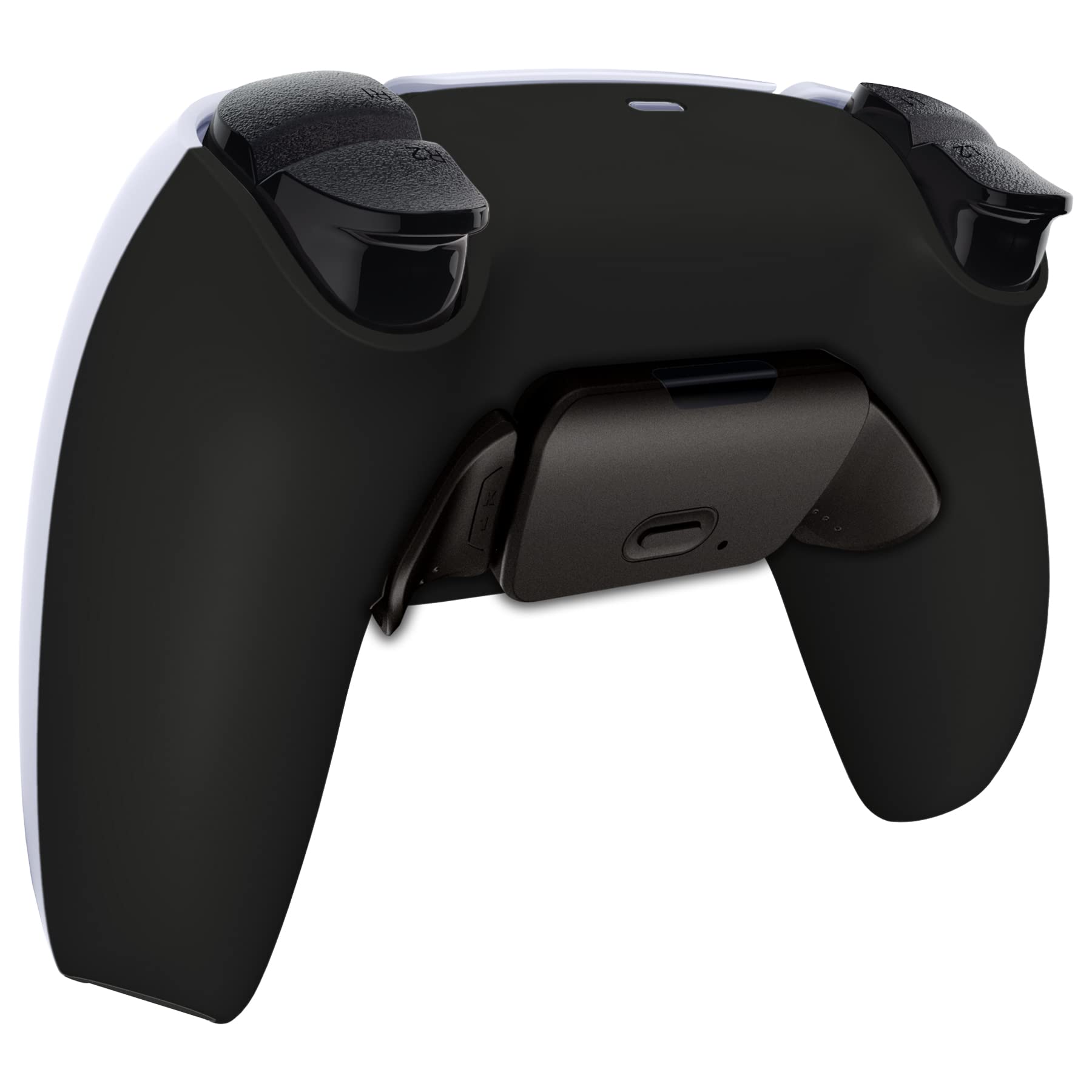 eXtremeRate Rise V3 Remap Kit Programmabile per ps5 Controller,Palette Metallo Tasti Aggiuntivi Back Button Paddles Cover Posteriore per ps5 Joystick BDM-030/040/050-Senza Controller-Nero