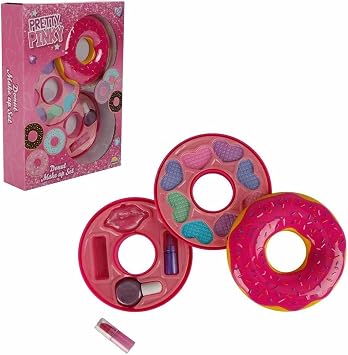 2596 Donut  ekilli 2 Katl  Makyaj G zellik Seti -Sunman