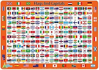 Little Wigwam Flags And Capitals Placemat