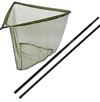 Karpfen Großfisch Kescher Carbon mit Kescherstab 2 TLG. komplett 1,80m 107x107cm
