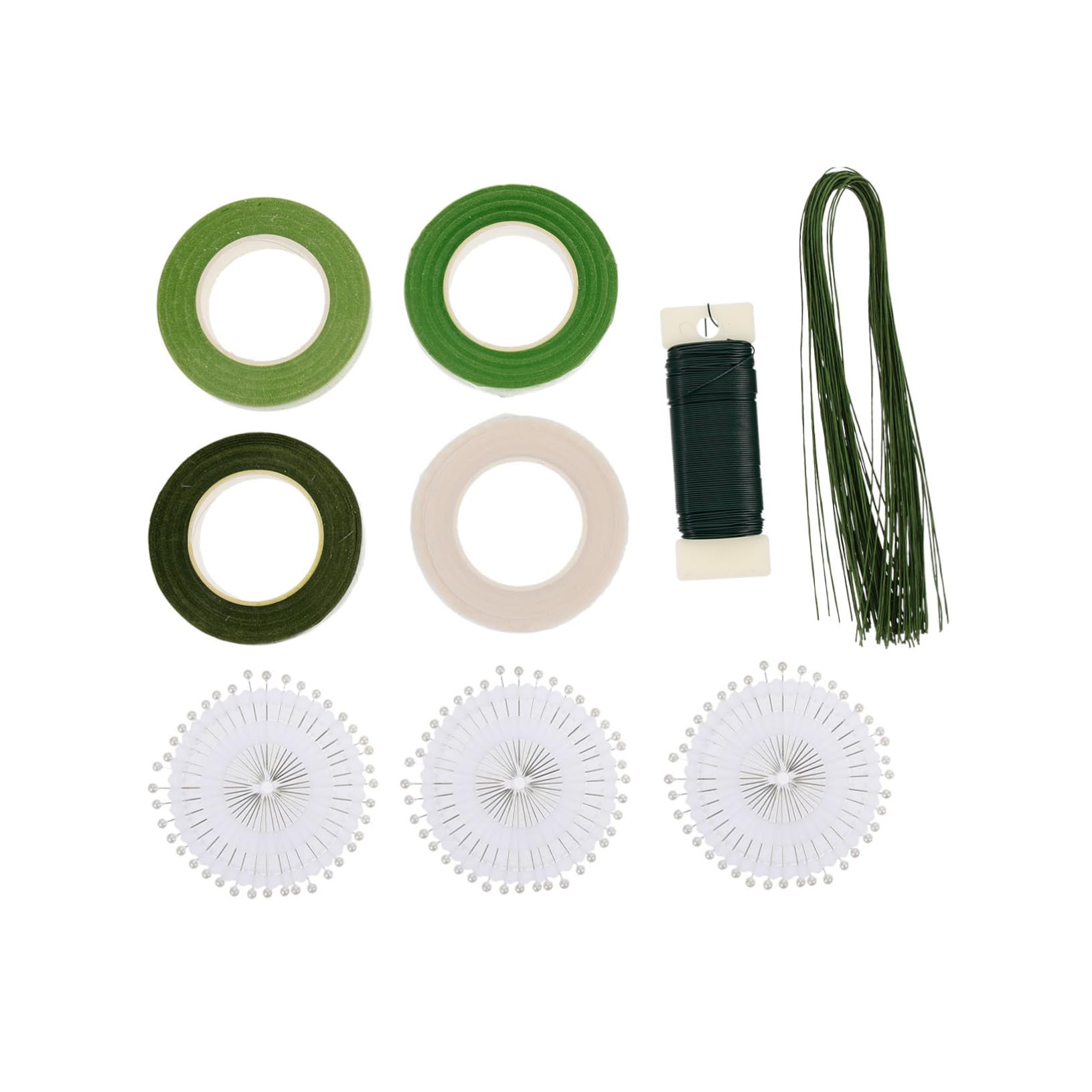 VILLCASE Floral Tape Wire Kit Flower Arrangement Accessories DIY Flower Art Supply Gadget